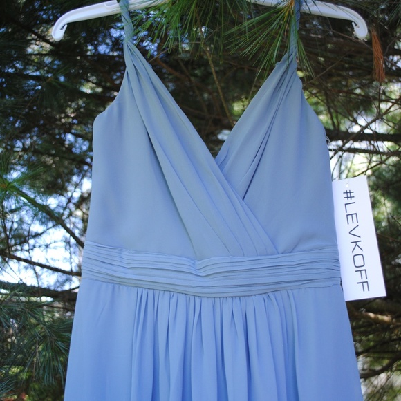 NWT #LEVKOFF Bridesmaid Dress Style 7021 - Picture 4 of 8